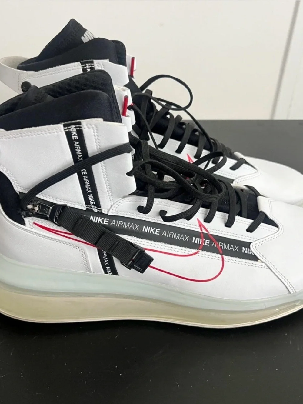 Nike Air Max 720 Saturn White Black Red